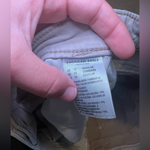 American Eagle Outfitters Khaki Pants (2 pair) Women’s Size 10 - Picture 6 of 9